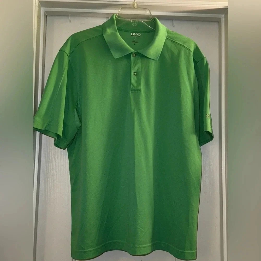 IZOD Pro Series Green Short Sleeve Shirt